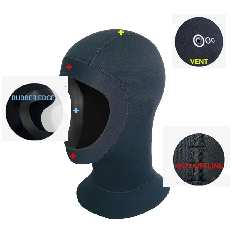 Neoprene Swimming Cap Neoprene Diving Hat Neoprene Head Cover