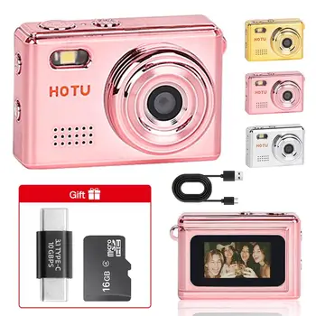 Mini Keychain Digital Camera 1080P HD ,Pocket-Size Camera Vlogging with Flash , Target retro digital camera, Concert, Travel 2