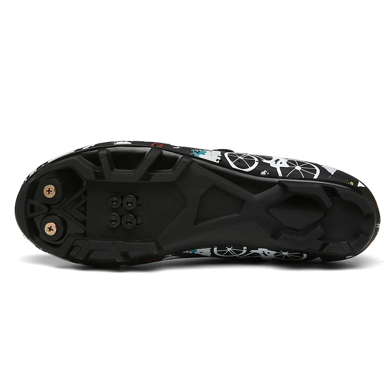 Cycling Shoes MIULIFEUGG MTB Cycling Shoes Men Sports Self-locking Road Bike Sneakers Clits Racing Women Bicycle Shoe Flat Cleat Mountain SPD