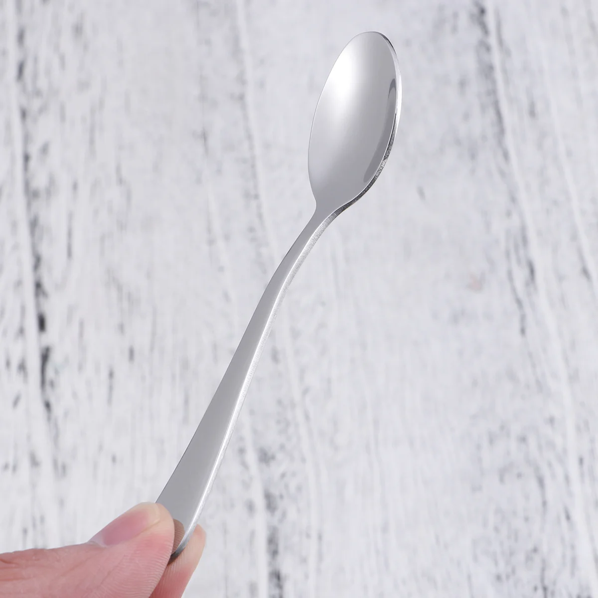 12 Pcs Coffee Stirring Spoon Mini Ice Cream Spoon Dessert Serving Kitchen Cutlery Set Stainless Steel Teaspoons
