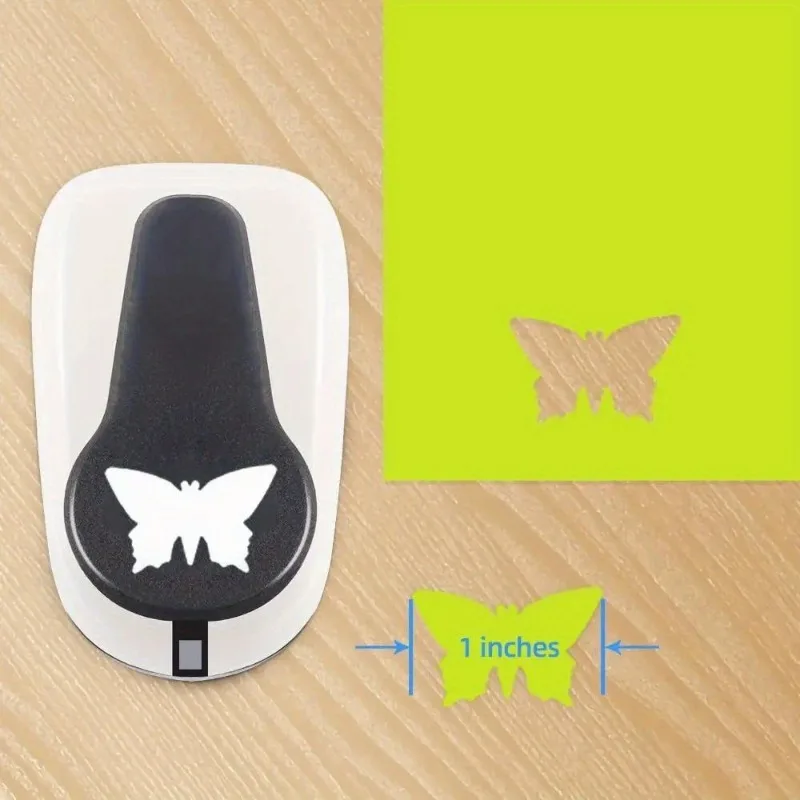 Butterfly Scrapbook Punches Handmade Cutter Card Craft Scrapbooking Printing DIY Flower Paper Craft Hole Puncher 9-25mm