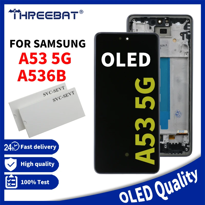 New Super OLED Display For Samsung Galaxy A53 5G LCD Display Touch