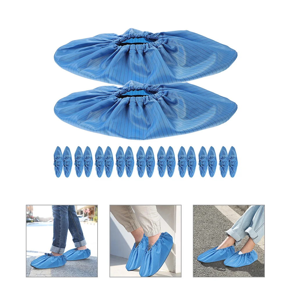 

Крышки для домашней обуви, многоразовые Нескользящие Чехлы для обуви, моющиеся накладки на ножки из ткани для взрослых