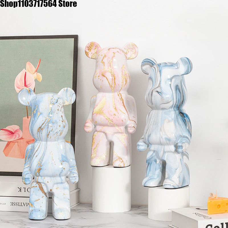 

Violent hand bear decoration cute piggy bank home decoration living room porch furniture adornment Nordic light luxury