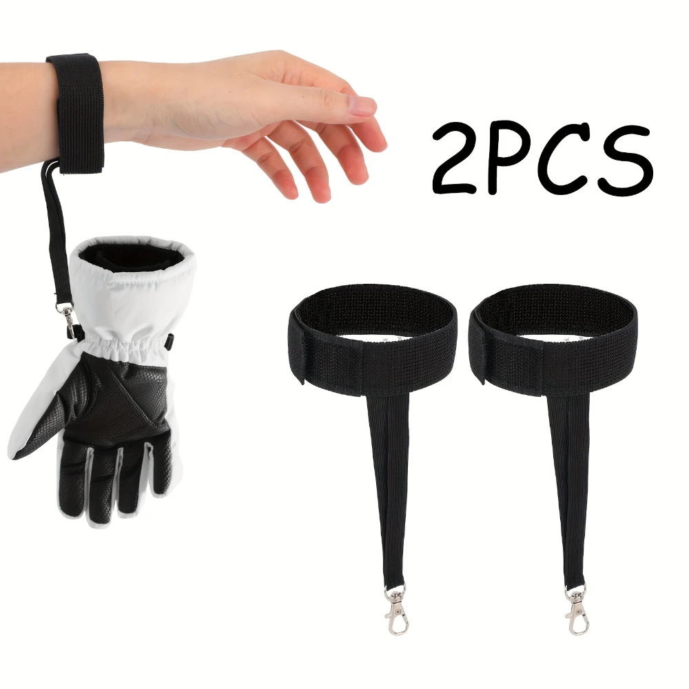 Wrist Straps for Ski Gloves - Elastic Gloves Straps - Glove Holder | 4 x Sports Gloves Straps, Snowboard Gloves Lanyard, Anti-Lost Lanyard, Mountaineering Accessories E, XL., Se référer au descriptif Wrist Straps for Ski Gloves - Elastic Gloves Straps - Glove Holder | 4 x Sports Gloves Straps, Snowboard Gloves Lanyard, Anti-Lost Lanyard, Mountaineering Accessories E, XL., Se référer au descriptif