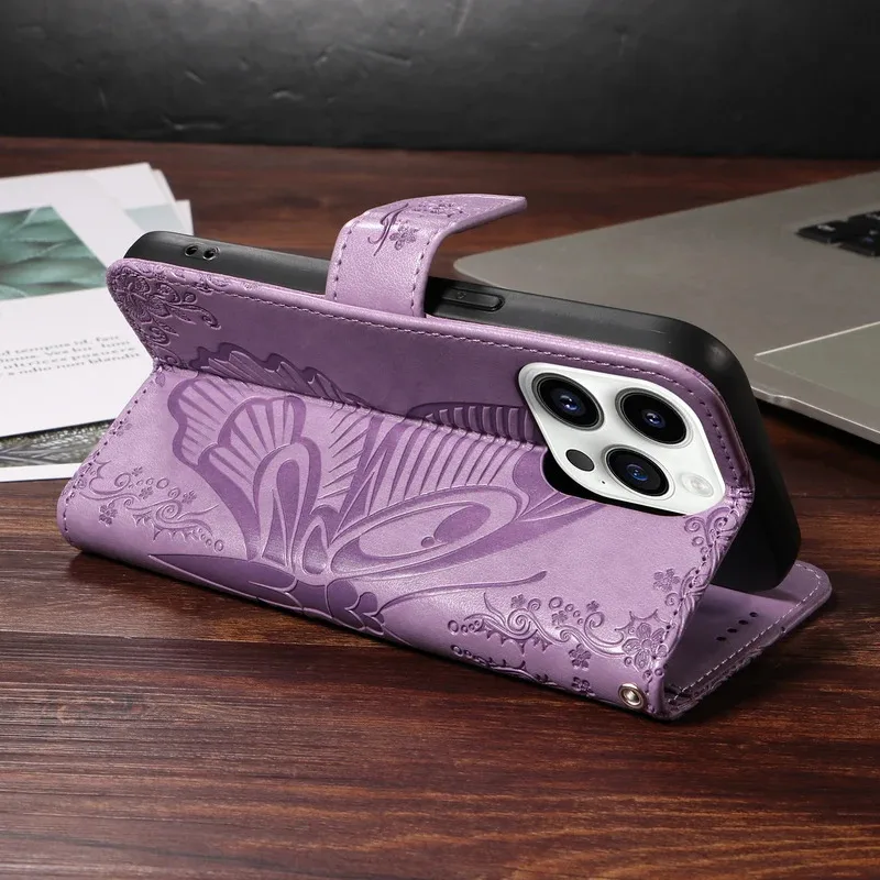 Magnetic Leather Wallet Flip Phone Case Cover