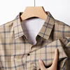 2024 Summer New Men's Business Casual Printed Short Sleeved Shirt Fashion Comfortable Wrinkle Resistant Top 3