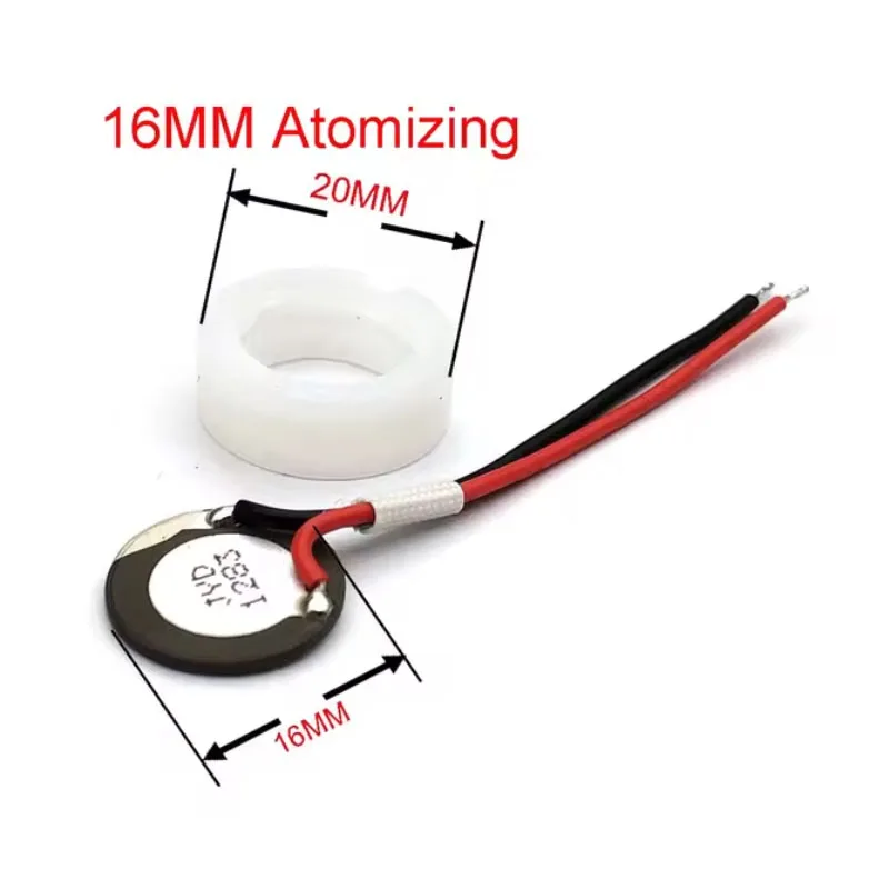 【big-discount】 16mm 20mm Fogger Mist Maker Ultrasonic Atomization Ceramic Disc Ring Sheet Atomizer Ceramic Air Humidifier Accessories SR020.