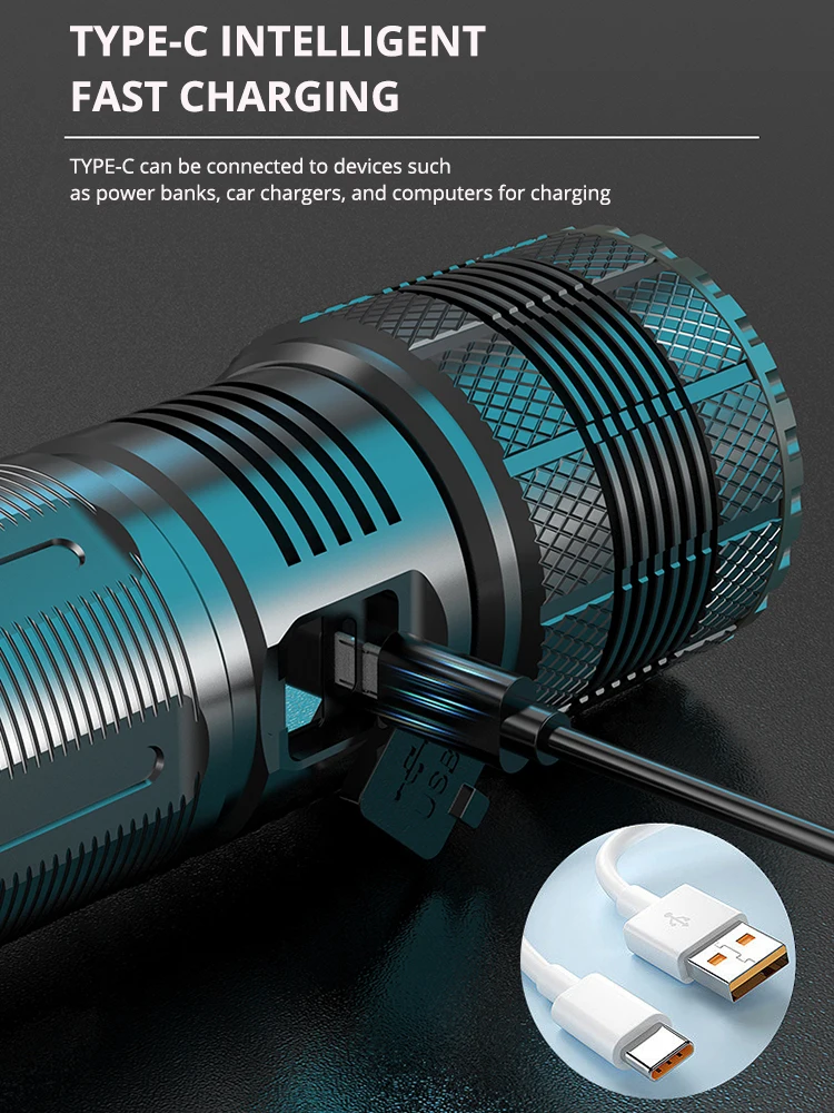   ʰ LED  , 1000W , 18650 ͸,   ƮƮ, 12000000LM