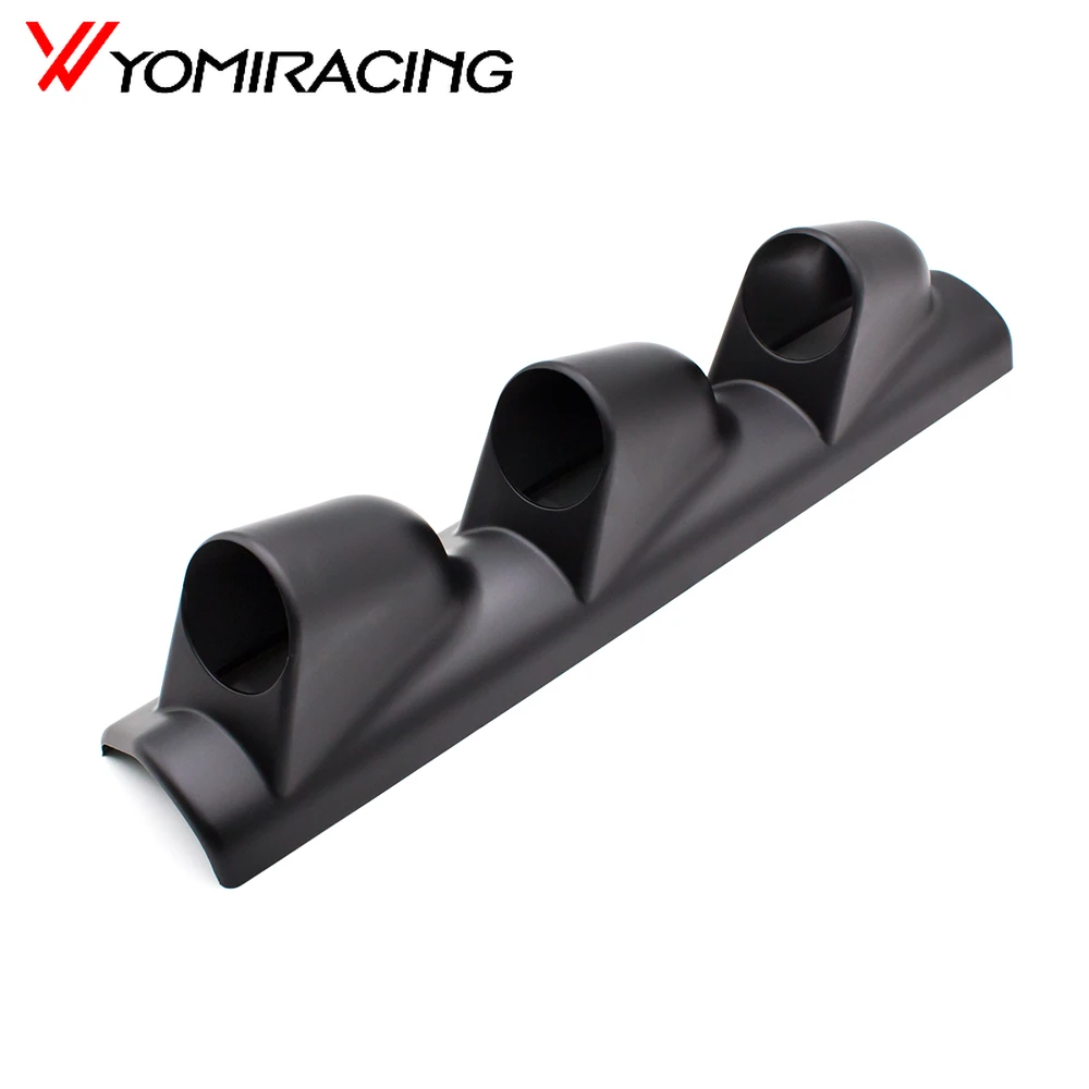 

2" 52mm Universal Black A Pillar Pod Triple Gauge Holder Left Hand Drive gauge pod gauge pilliar