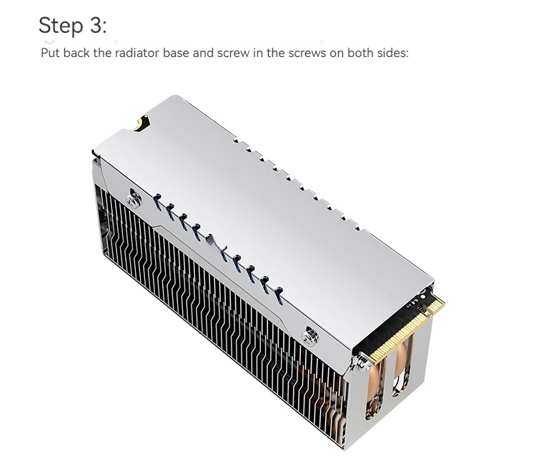 SSD, refrigerador com almofada térmica, acessórios de computador, M2-10
