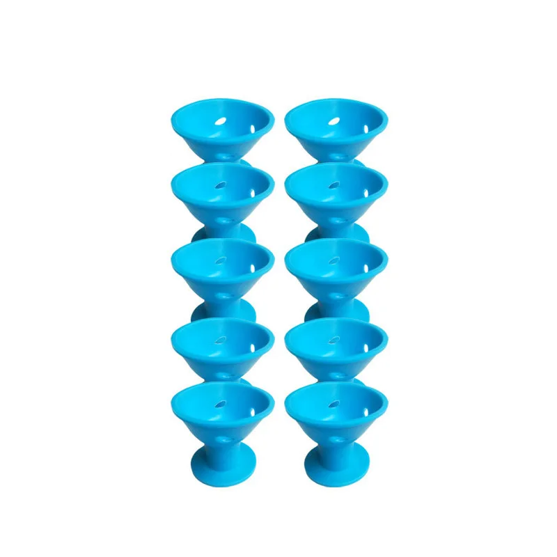 Ensemble de 10 bigoudis sans chaleur pour la nuit, grands et petits rouleaux doux 8