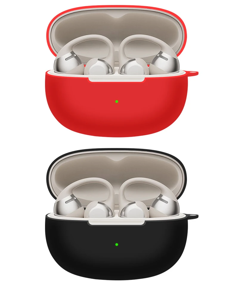 SKPY Coque Transparente Compatible Avec SHOKZ OpenDots ONE Avec Clip De