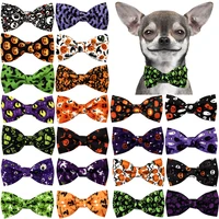 50/100pcs Fashion Dog Accessories Removable Dog Bow Tie Collar Accessories Halloween Style Dog Bows Pet Supplies Dog Bowties 1