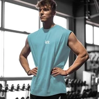 Men's Sleeveless Sports Shirt, Gym Fitness, Running, Quick Drying Vest, Breathable, Loose, Training, Summer Men's Wear 3