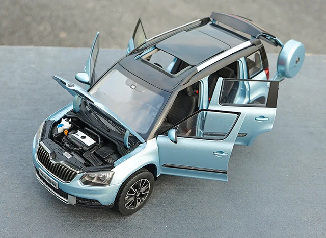 Skoda Yeti Suv Off-road Vehicle Diecast 1/18 Scale Alloy Car