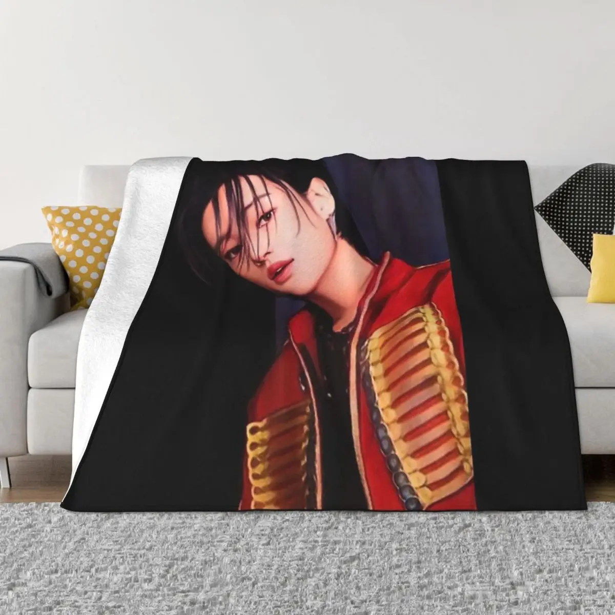 Ateez The World Ep Fin Will Wooyoung 2 Una Coperta In Micro Pile Ultra-Morbida