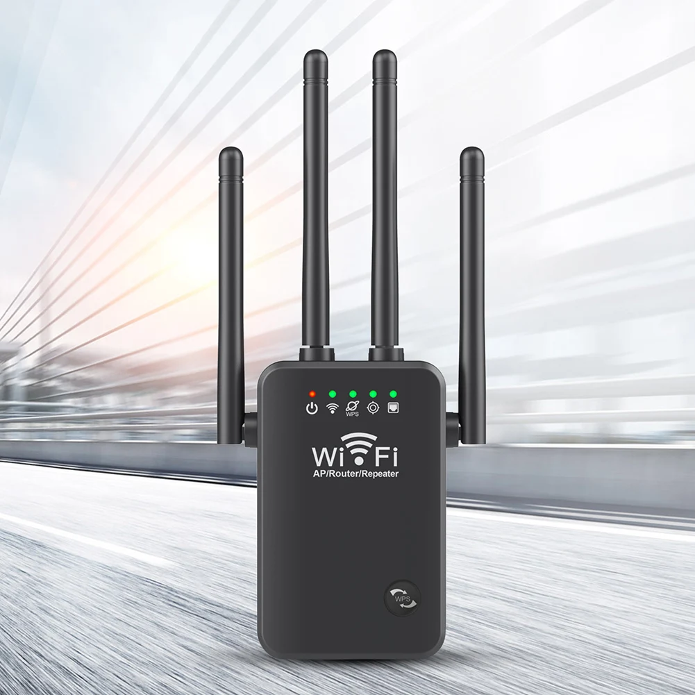 Répéteur Internet sans fil, amplificateur de Signal WiFi 2.4 GHz ...