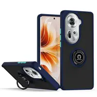 Oppo Reno 11 Reno11 5G CPH2599 Case Shockproof Magnetic Metal Stand Ring Armor Hard Back Cover Phone Case for Oppo Reno11 5G 1