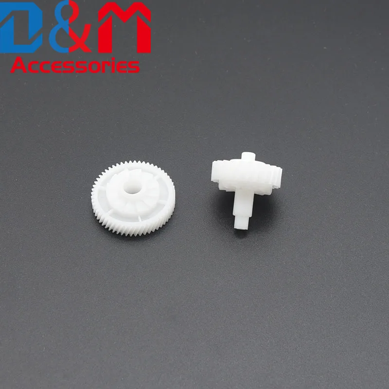 

1set RU6-0018-000 23T 56T Fuser Drive Gear for HP LaserJet P1505 P1506 P1566 P1606 M1120 M1522 M1536 / 1505 1606 1120 1522 1536