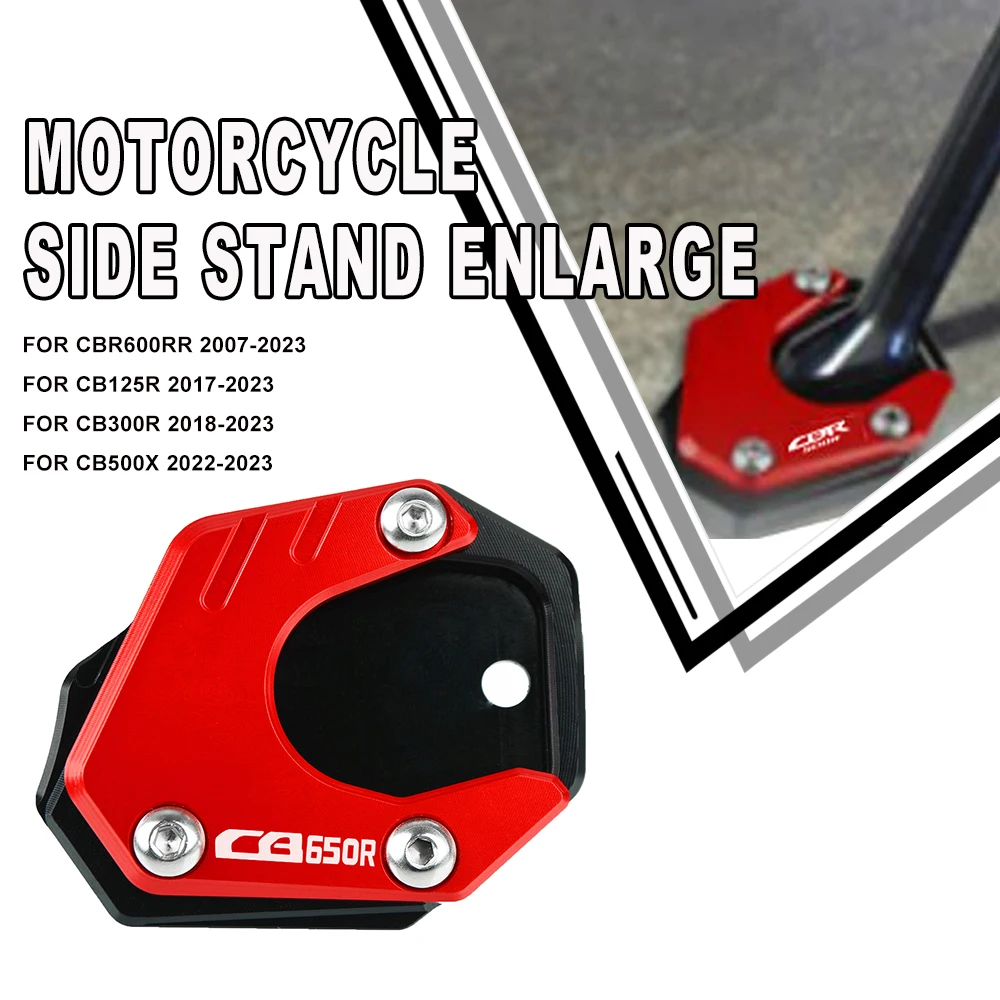 

Motorcycle CNC Side Stand Enlarger Kickstand Foot Plate Pad Parts For Honda VFR800X Crossrunner 2015-2023 2022 2021 2020 2019