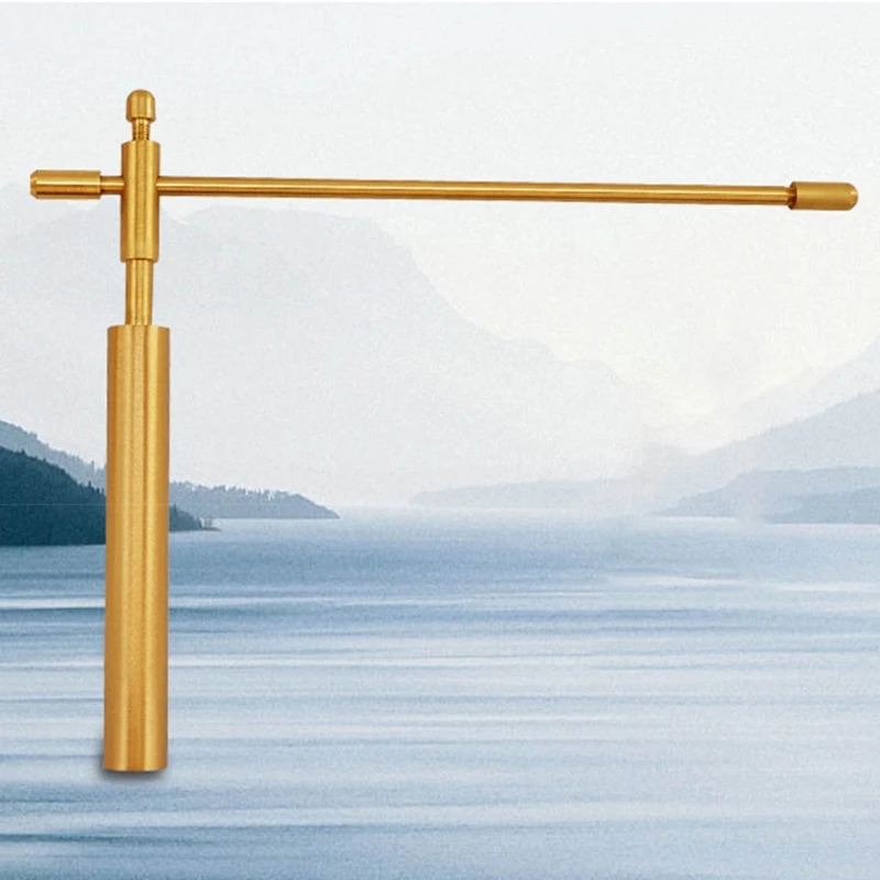 2pcs Dowsing Rods for Ghost Divining/Witch Observing,Adjustable Water Detector Test Tool, Copper Measuring Instruments 5