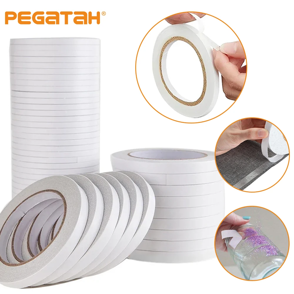 10pcs-8m-super-strong-double-faced-adhesive-tape-arts-crafts-double