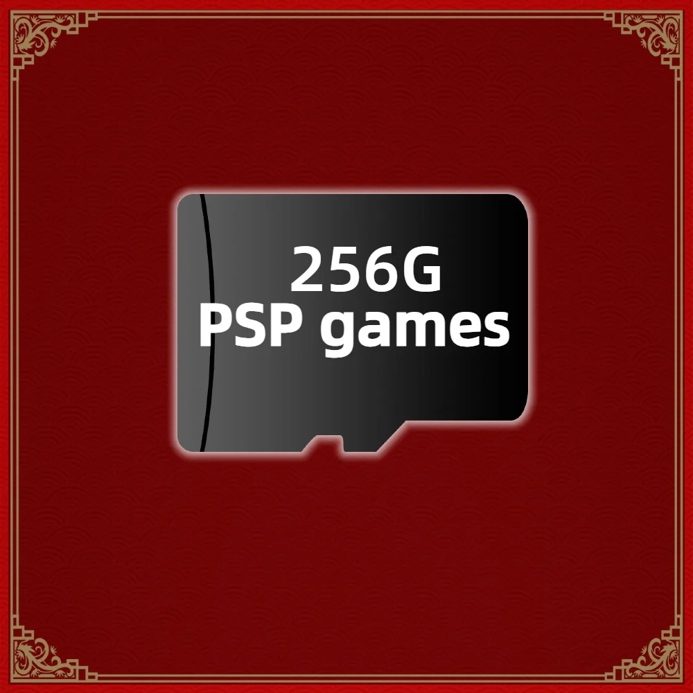 Game Card Memory SD TF Card 256G 128G For K36 Plug&Play Pre-install Retro Handheld Games PSP PS1 memory card game card video game cartridge