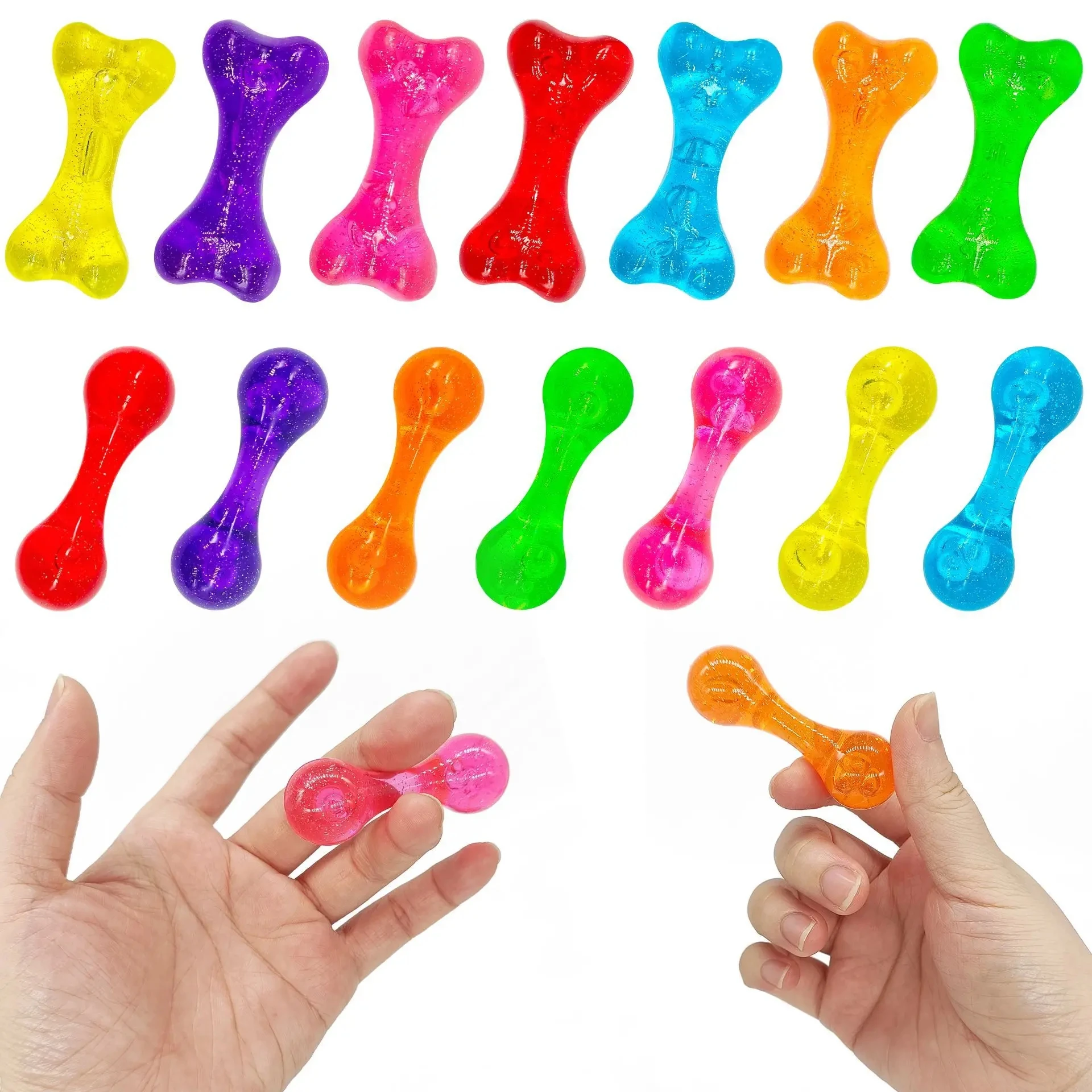Sandalwood Cool Titanium Alloy Bone Fingertip Top Baole Bead Begleri Fidget Toy Knucklebone EDC Anti Stress Autism ADHD Toy Gift 6