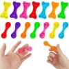 Sandalwood Cool Titanium Alloy Bone Fingertip Top Baole Bead Begleri Fidget Toy Knucklebone EDC Anti Stress Autism ADHD Toy Gift 6