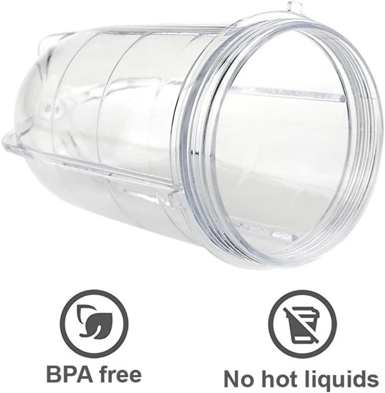 Cups For Magic-Bullet Blender Cups Jar 2pcs 16OZ 250W MB1001 Series Juicer Mixer Blender Juicer Parts