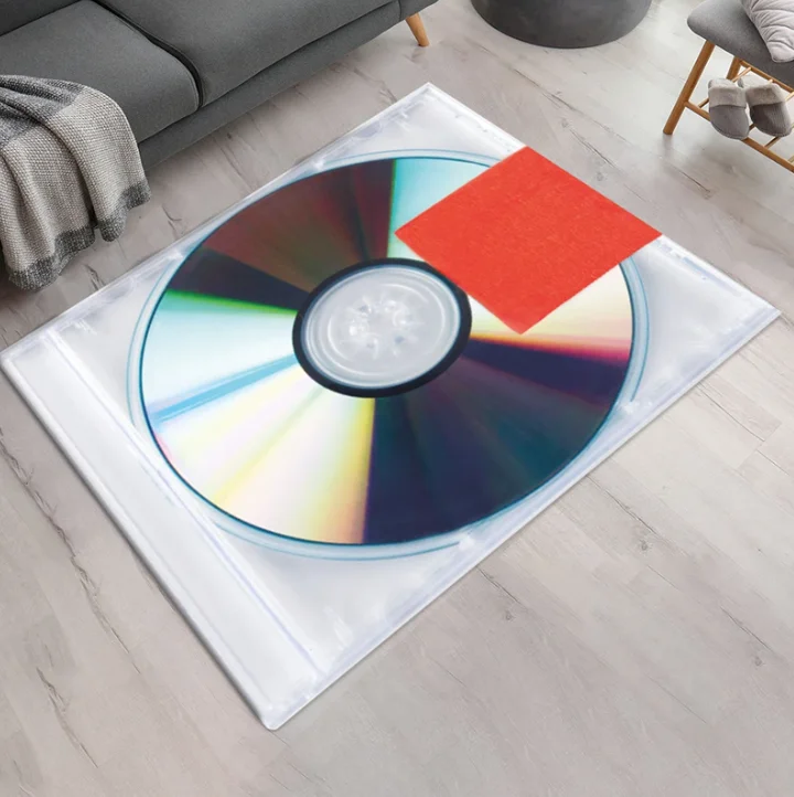 Music-Inspired CD Rug CD Area Rug Boombox Rug Retro Casette Tape Player ...