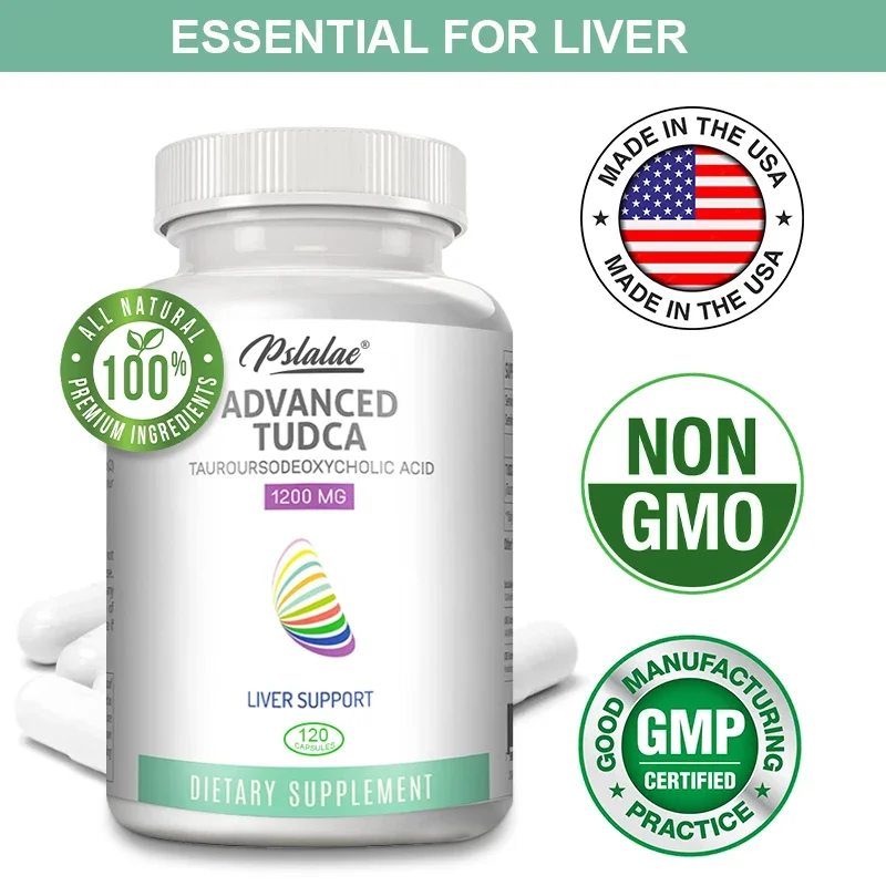 

Pslalae Advanced TUDCA Liver Supplement - Made in The USA, Dietary Capsules