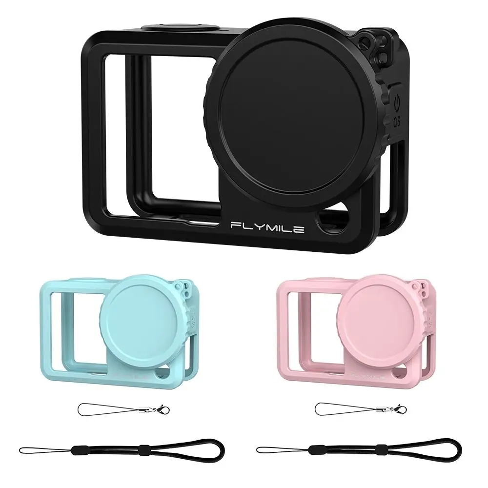 Silicone Protective Anti-Scratch Shockproof Case with Lens Cap and Anti-Lost Rope