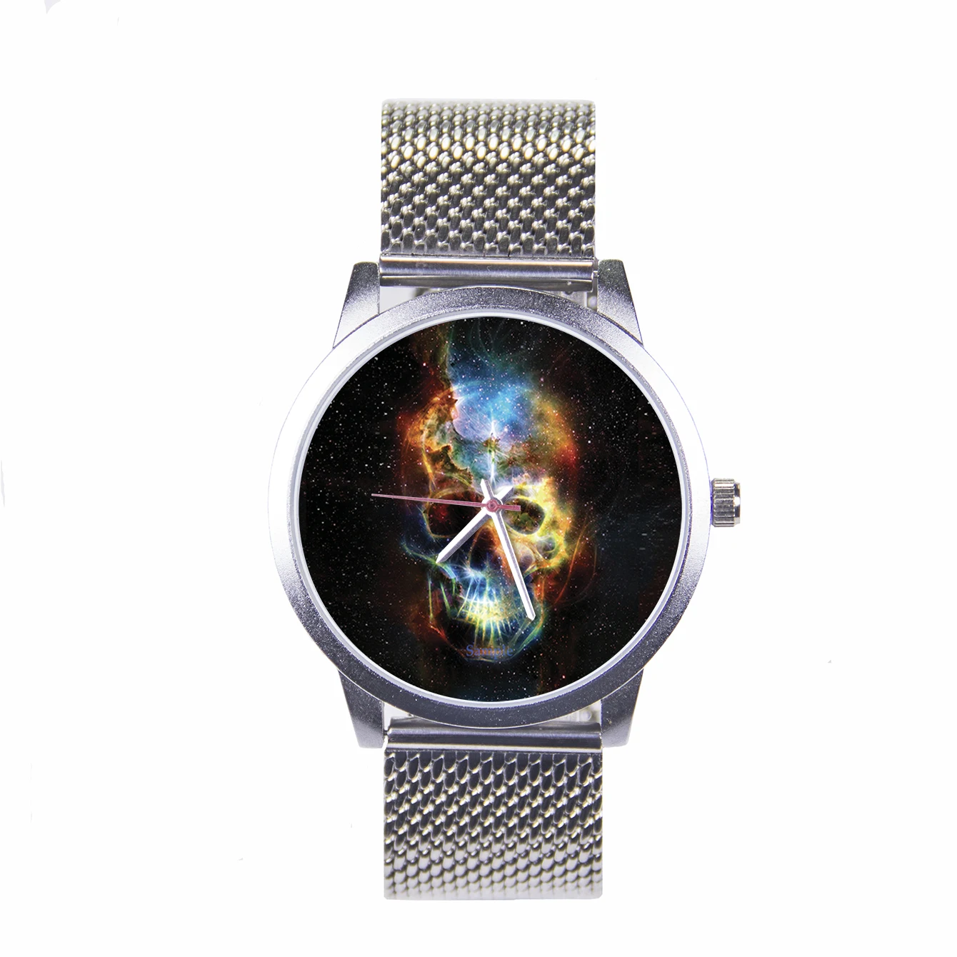 Stars Wrap Watch Men Wrist Original Universe Individuality New in Men's Watches Unique Silver Case Man Sports Watch Cool Stylish