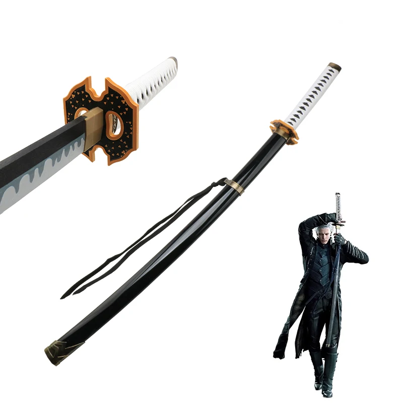 Dark Slayer Katana Nelo Angelo Weapons Used By the Character Vergil Yamato 5 Cosplay Weapons 1:1 Original pattern Party Gifts 3