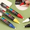 Uni Posca Paint Markers Set Full Colors Range PC-1M PC-3M PC-5M Acrylic Marker Pens Art Painting Graffitti Marking Drawing Tool 3