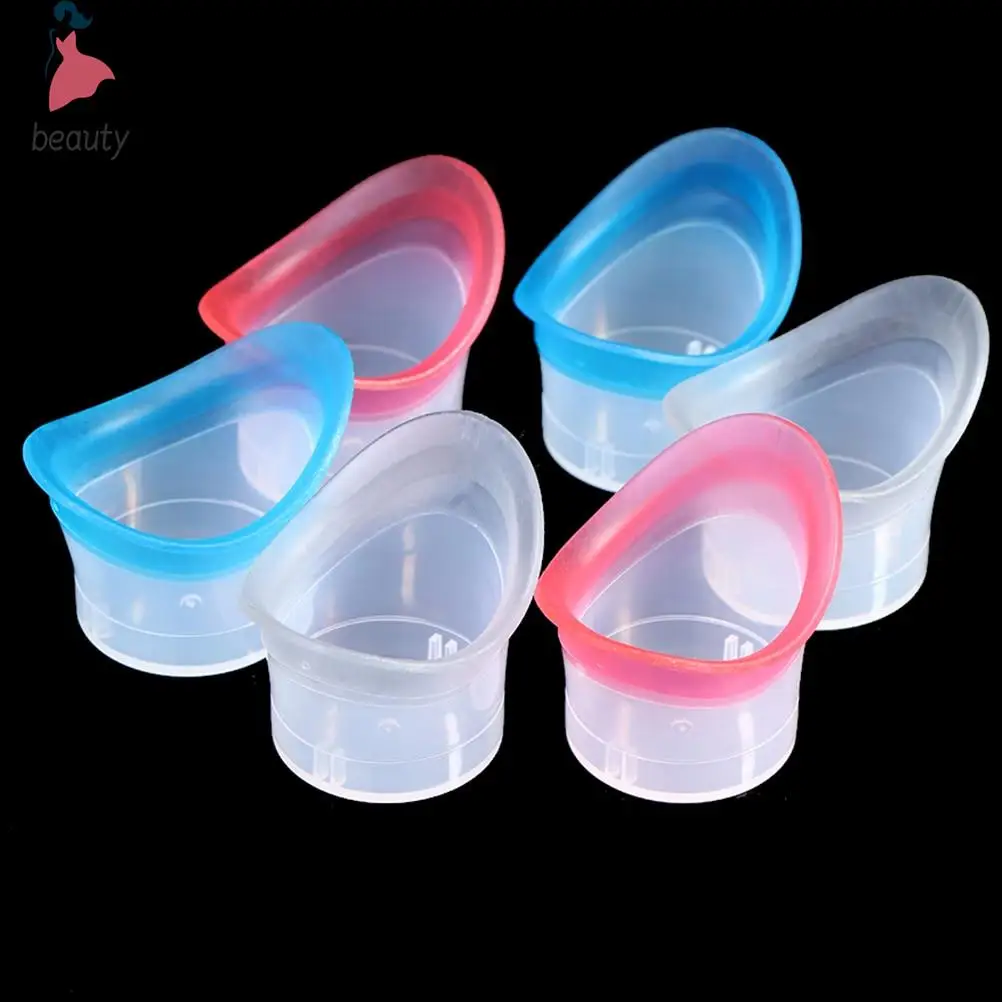 Eyewash Cup Silicone Resuable Soft Eye Bath Cup Eye Wash For Elderly Women Men Children Precision Fitting 2pcs
