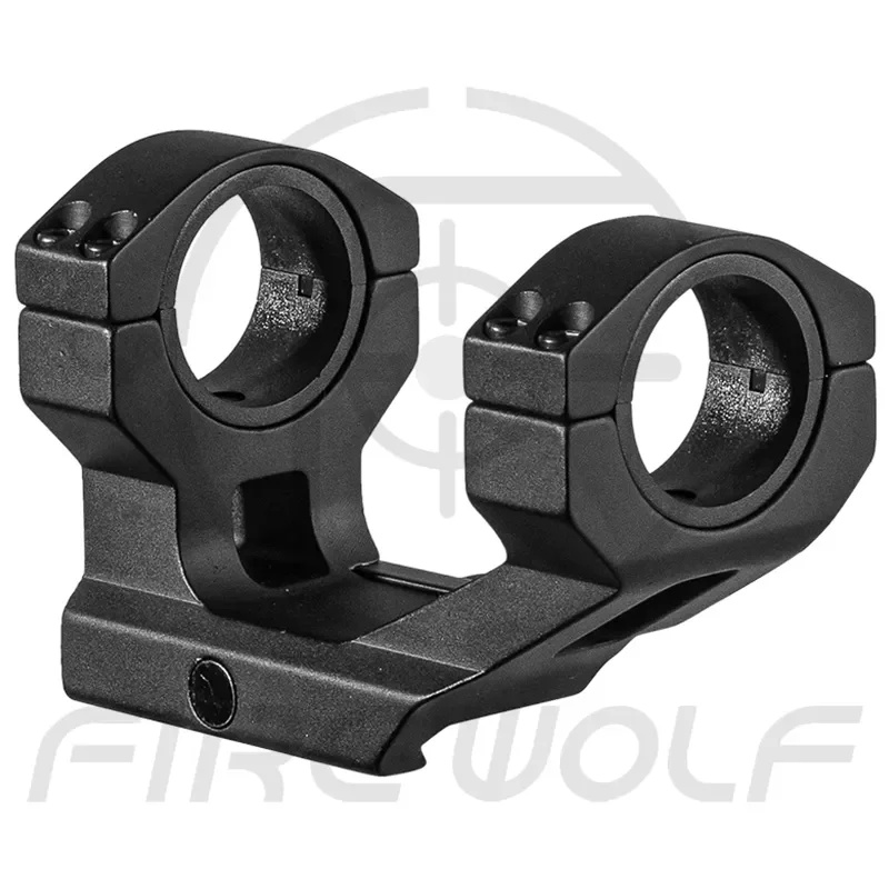 Tactical 25.4MM 30MM Dual Rings Rifle Scope Mount for 20MM Picatinny Rail Heavy Duty Cantilever Hunting Accessories