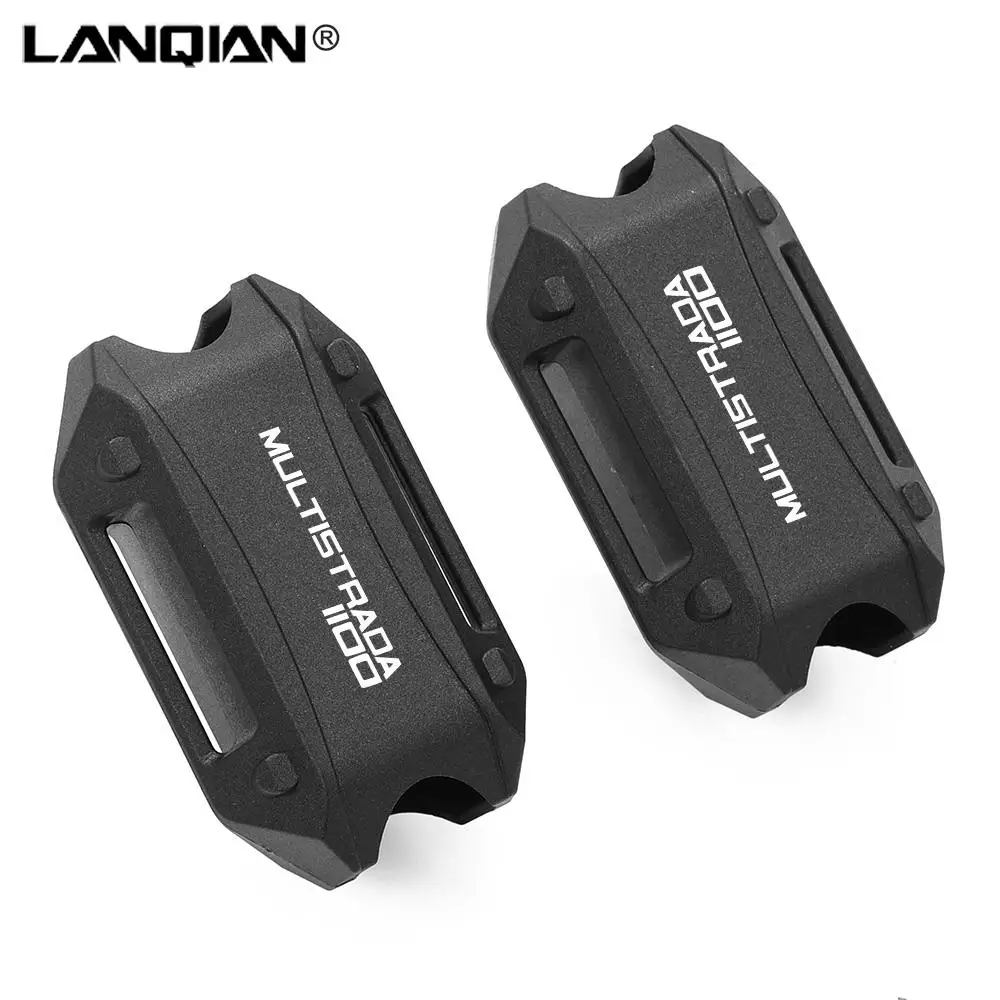 

Universal Motorcycle Crash Bar Bumper Engine Guard Protection Decorative Block For DUCATI MULTISTRADA 1000SDS 1000DS 1100 1100S