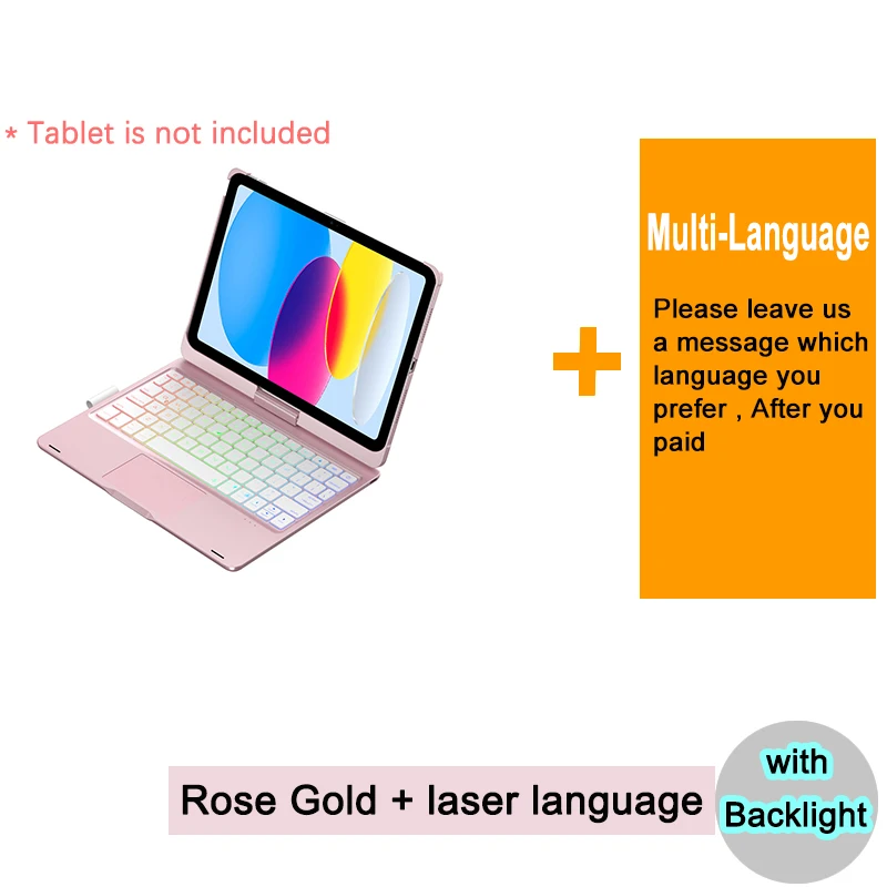 حافظة كيبورد بلوتوث iPad 11 بوصة عربي/انجليزي