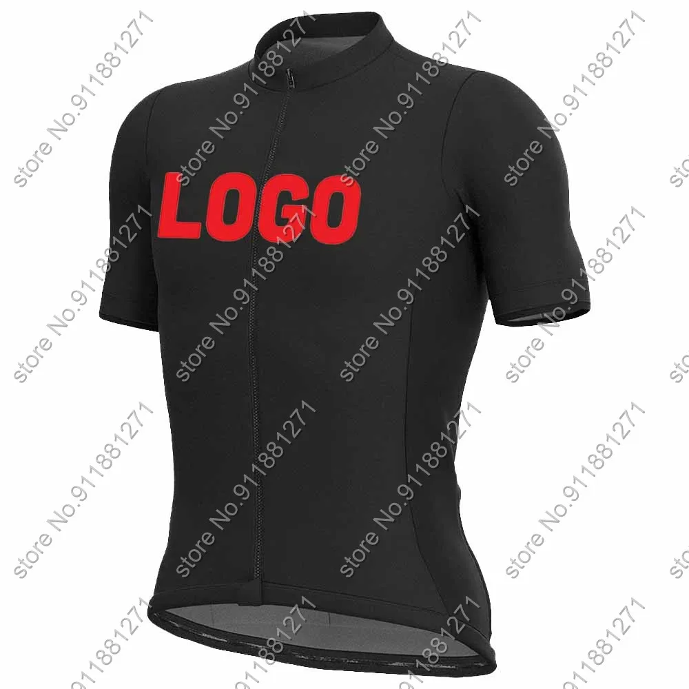 Description Picture 4 of item2024 Custom DIY Cycling Jersey Set Black Factory Cycling Clothing Road Bike Shirts Suit Bicycle Bib Shorts MTB Wear Ropa