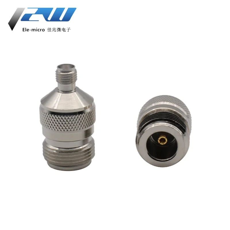 

RF adapter N-type female head outer screw inner hole SMA female outer screw inner hole conversion head N-K/SMA-K10GHZ