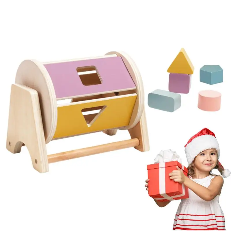 

Shape Sorter Wooden Shape Sorting And Matching Toy Educational Learning Fine Motor Skills Toy Montessori Toy For Boys And Girls