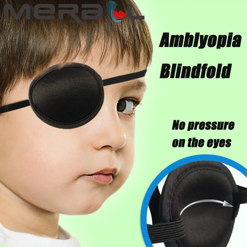 2 Pcs Child Amblyopia Eye Patch Occlusion Medical Obscure Astigmatism Training Eyeshade
