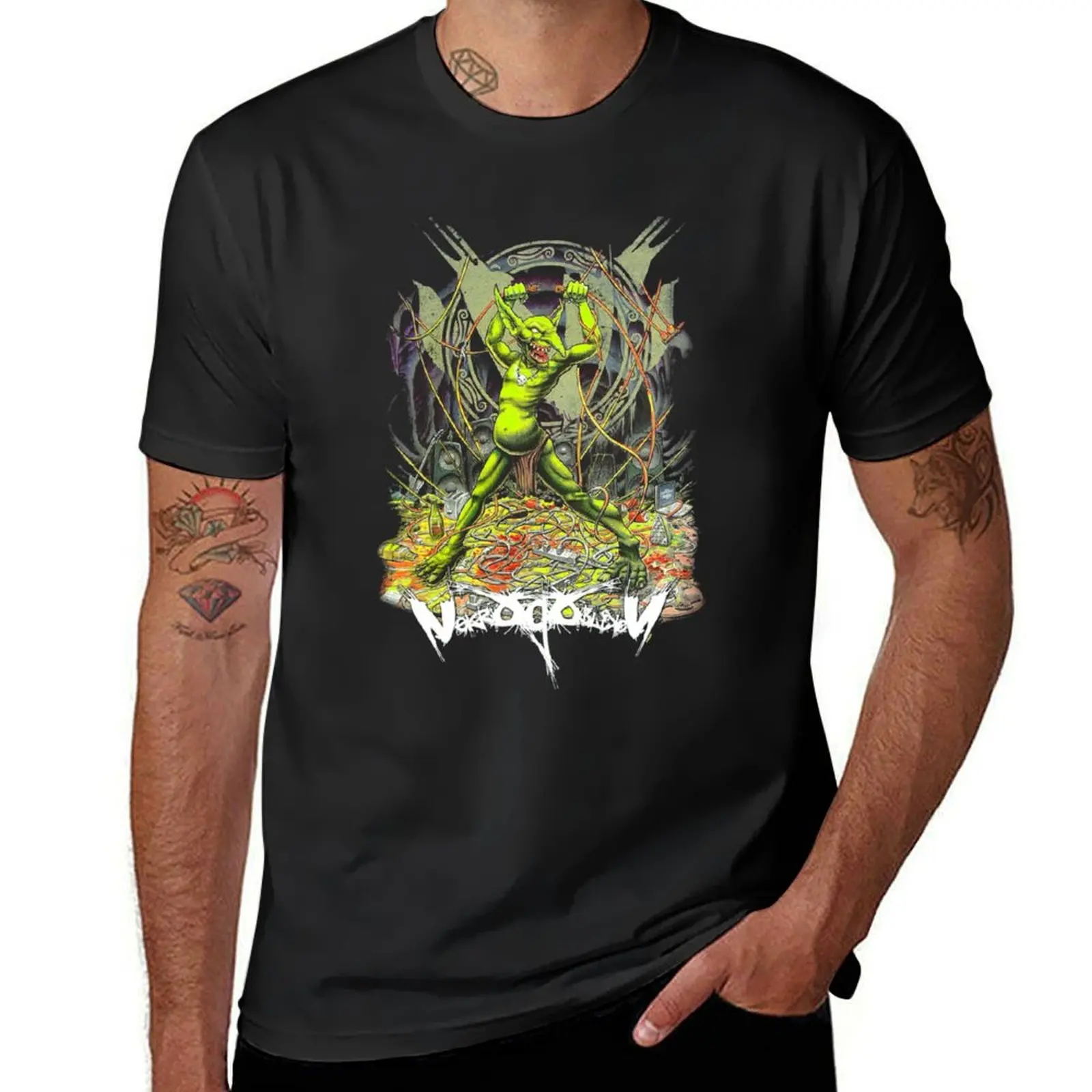 nekrogoblikon T-Shirt customizeds blacks big and tall t shirts for men