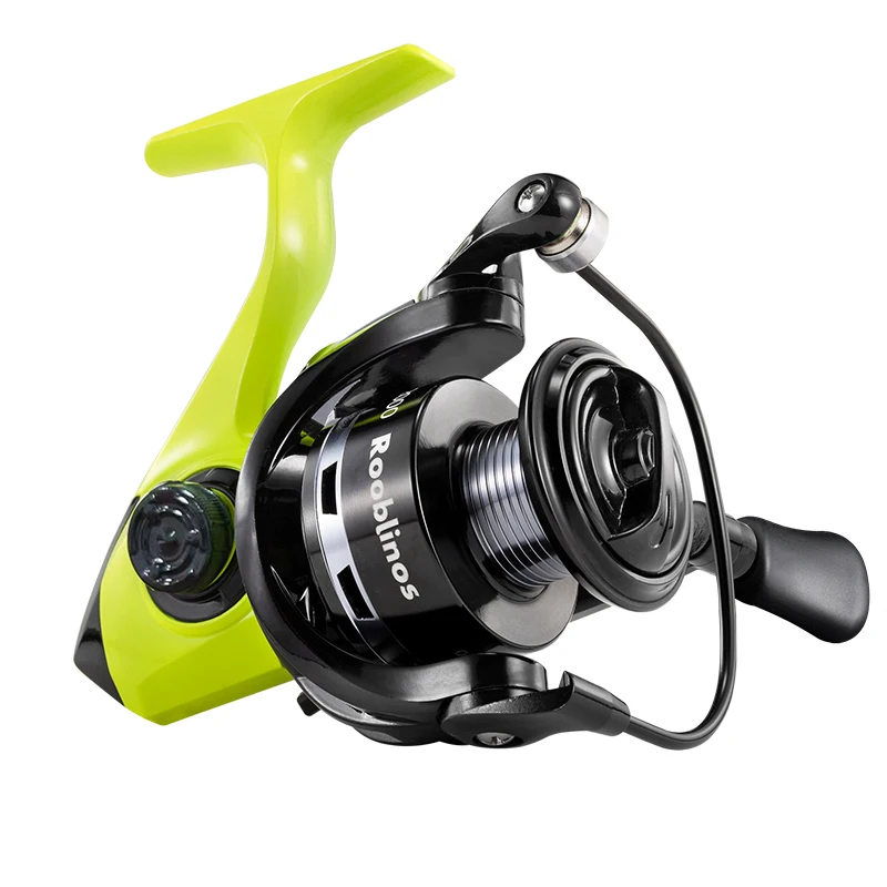 Fishing Reels Rooblinos MX Fishing Reel Full Metal Spool Grip Saltwater Freshwater Suitable For Any Fish Species Fishing Line Spinning Reel