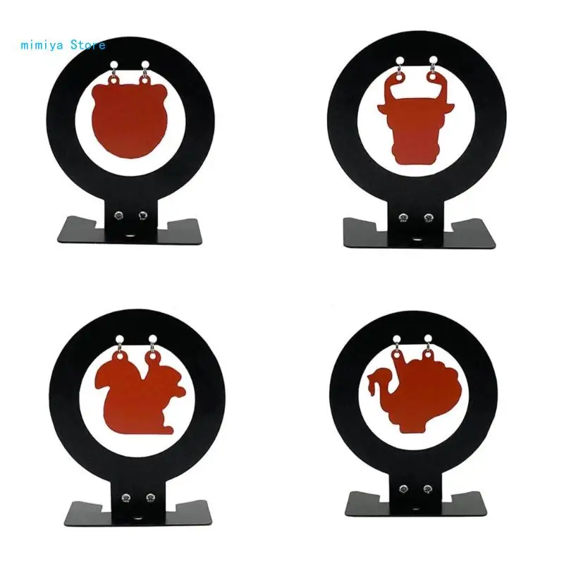 

Pipi Reset вращающиеся металлические мишени для стрельбы на открытом воздухе, детали для практики стрельбы на охоте