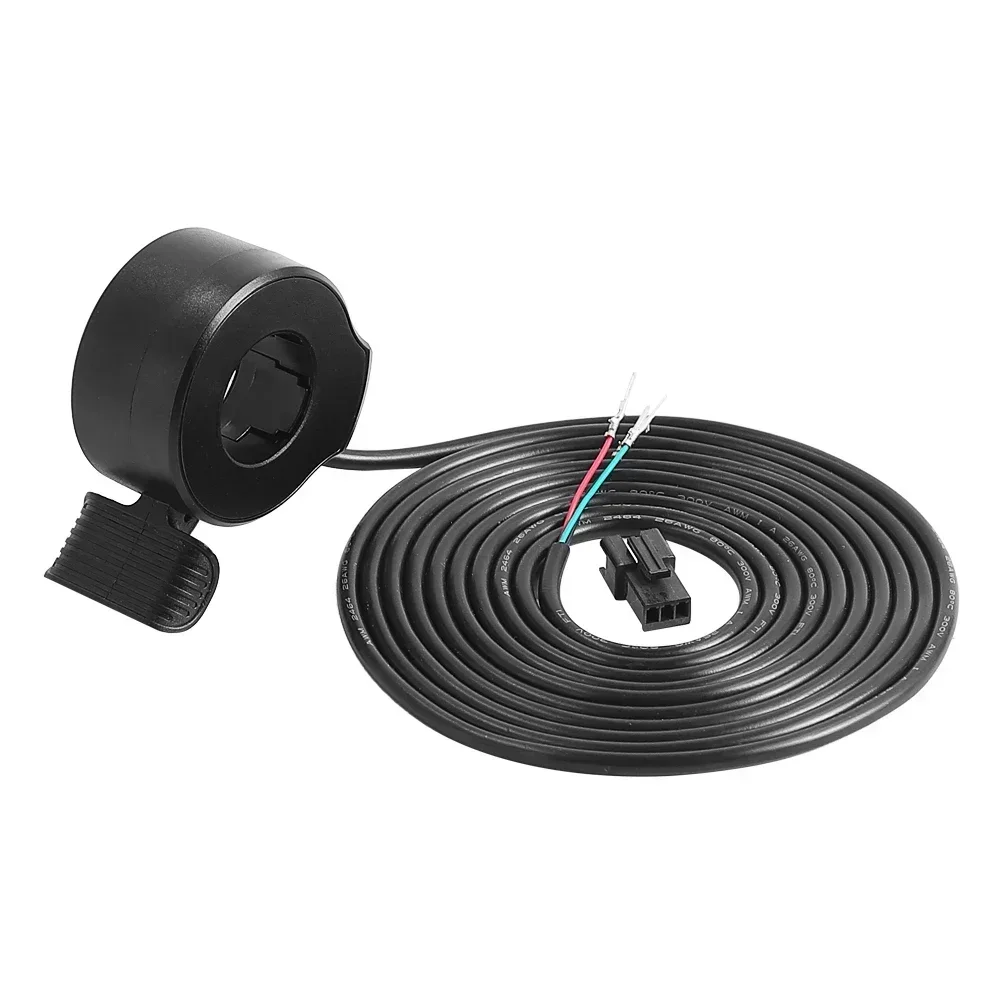 High-Performance Waterproof Thumb Throttle with SM Plug Connector for Electric Bikes and Scooters