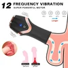 Male Glans Massager Men Sex Toys Vibrating Masturbation Cup 12 Kinds Of Frequency Vibration Of Silicone 1